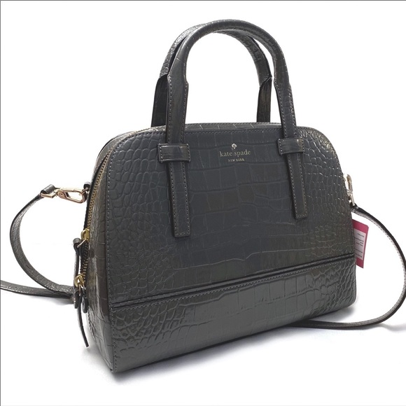 kate spade Handbags - Kate Spade Riverside Street Exotic Small Felix Bag